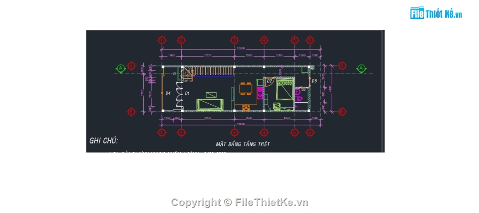 Bản vẽ nhà phố,nhà 1 tầng gác lửng,nhà phố 4.5x15m,bản vẽ nhà phố 4.5x15m full,Bản vẽ cad kết cấu nhà,File revit nội thất